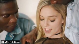 Kali Rose gets her pussy railed by six BBCs in intense action