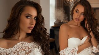 The bride ran away from the wedding, captured in steamy images
