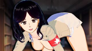 Attack on Titan - Pieck Finger gets her sweet pussy creampied in 3D