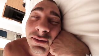 Good morning sex with Italian stallion Steve Mori and his hot girlfriend