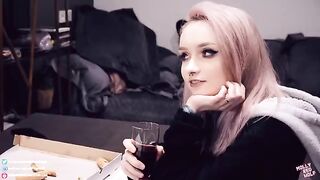 The girl realized her dream of sex with her girlfriend, a passionate encounter