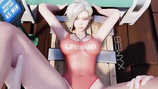 Mercy's Average Size Episode 2: Missionary POV from Overwatch