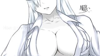 WBC catches you slacking off, a popular hentai JOI scene