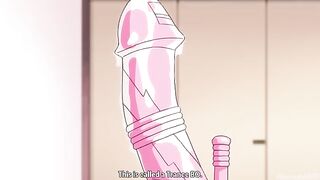 Hentai girl with a big ass enjoys double penetration