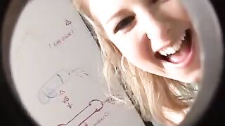 Sunny Lane is an expert in blowjobs, and it's widely known