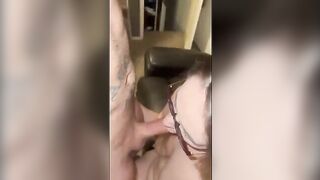 Tattooed guy banged my wife at work