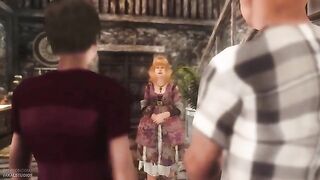 The Nasty Harry Potter Meets Ginni The Sexy Sister - 3D porn 60 FPS - Hentai + POV