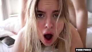 Babe Miradavid gets her brains and pussy filled with cum