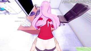 Shikimori Micchon gets her pussy full of cock in this hot hentai