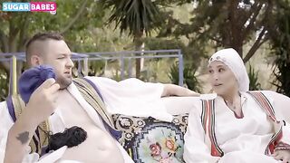 Hot Greek MILF gets her tight ass smashed by a horny farmer in a steamy SugarbabesTV scene