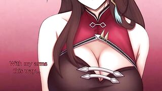 Beidou seduces the enemy general to sign a treaty in a steamy JOI scene