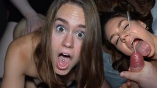 The sluttiest teen Leria Glow is getting fucked hard