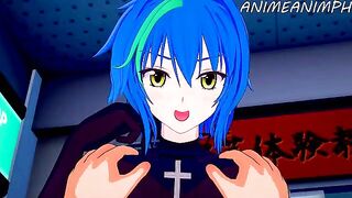 Xenovia Quarta’s High School DxD adventure continues with intense action