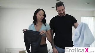 The couple has a stunning and erotic sex session