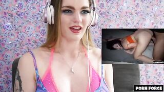A rough and intense sex scene with Carly Rae Summers, a British blonde bombshell known for her stunning 34DD curves and passionate performances, leaves her brain melting