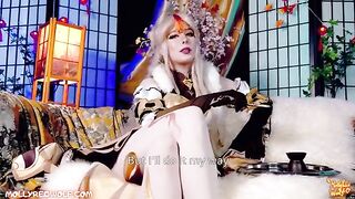 The Traveler restored the Jade Palace with Ning Guang's help in 4K - MollyRedWolf