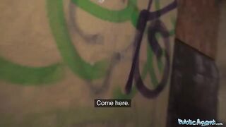 Rika Fane sucks and fucks a big cock in the basement