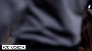 Submissive beauty Claire Castel at the mercy of men in an intense orgy