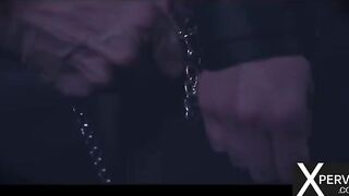 Petite beauties Talia Mint and Little Caprice in a thrilling BDSM scene