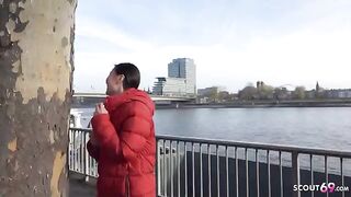 First rimjob and porn with Asia College Girl Luna I, a petite teen