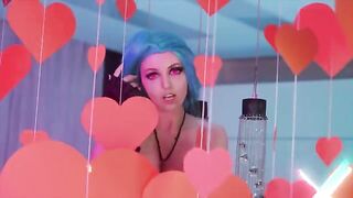 Only anal action with the stunning Jinx Valentine edition