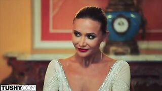 TUSHY Venera gets her anal DP fantasies fulfilled