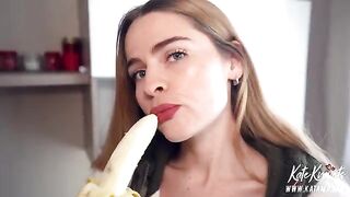 A hungry neighbor made an amazing eye contact blowjob with a stunning girl