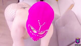 Amateur woman fucked in her ass hole by a huge dick