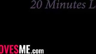 The petite vixen surprises her stepbrother with an incredible blowjob for his birthday