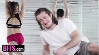 A yoga perv fucks his yoga instructor and classmates