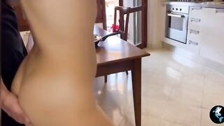 The Italian woman was begging for sex and squirted