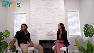 The Pros Episode 1 - Armani Black and Derek Savage, intense standing action