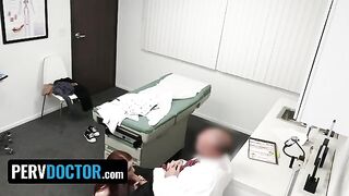The insurance of a young ginger girl expired, she had to fuck for medication