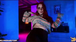 A hippie girl just wants to stay in the house and have fun - MollyRedWolf