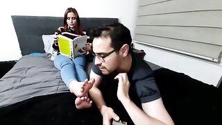 My men have a secret foot fetish, they love my feet