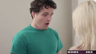 Stepson’s fantasy with hot MILF and sweet tucking