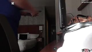 Babe fucked deep and hard in her ass hole in an interracial scene
