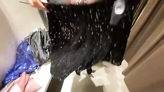 The choice of clothes from NY ends with a strong release on the tits