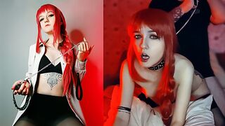 Makima lost control of her pet in a thrilling Chainsaw Man cosplay scene