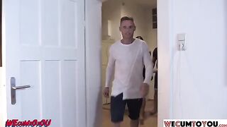 An amateur swingers party with a lot of sexy strangers getting wild