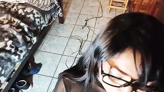 The man fucks a beautiful model with ass hole