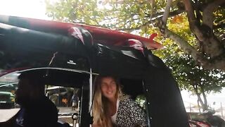 Short time in sea and surf sex with a couple