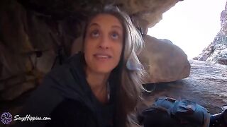 Hikers lost in the woods, getting fucked to keep warm