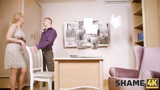 An experienced detective uncovered a hidden steamy situation with the help of Shame4K