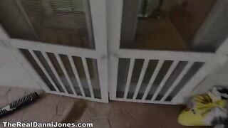 Cheating MILF entertains husband's friend in the kitchen
