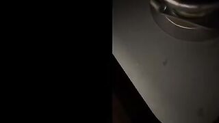Cheating MILF entertains husband's friend in the kitchen