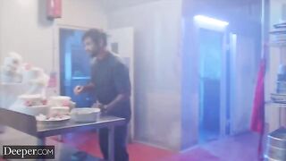The baker competes with a steamy, insatiable appetite in the kitchen