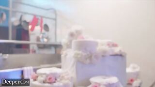 The baker competes with a steamy, insatiable appetite in the kitchen