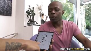 Cougar Dee Williams gets double penetration from black renters