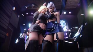 OUT Meet N Greet Part 2 Ahri Evelynn - a hot anime and cartoon xxx video